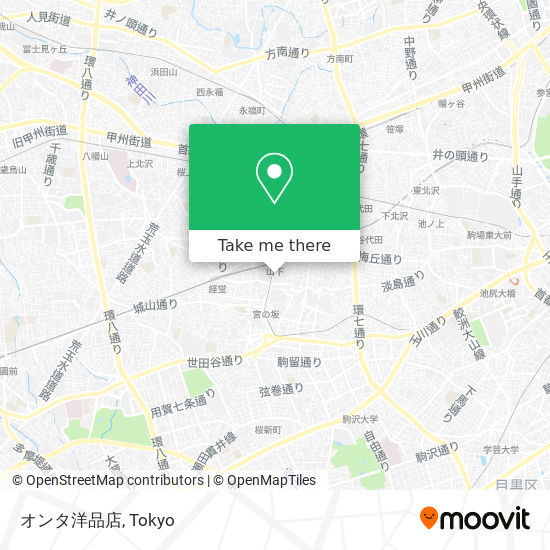オンタ洋品店 map