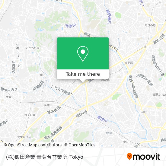 (株)飯田産業 青葉台営業所 map