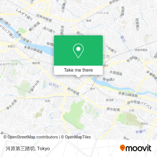 河原第三踏切 map