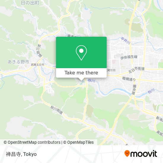 禅昌寺 map
