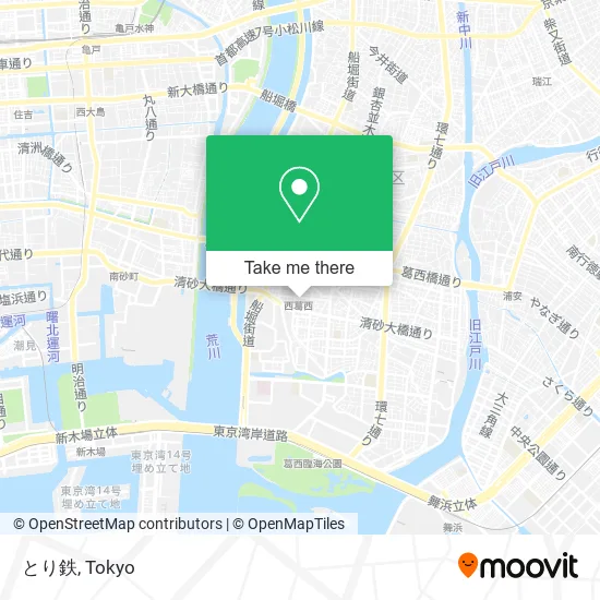 とり鉄 map