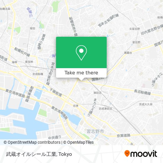 武蔵オイルシール工業 map