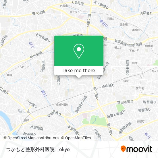つかもと整形外科医院 map