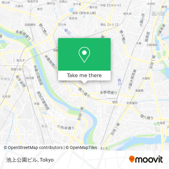 池上公園ビル map