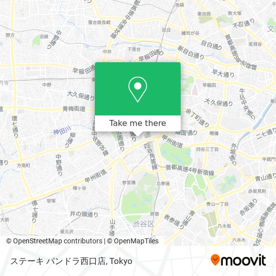 ステーキ パンドラ西口店 map