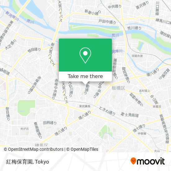 紅梅保育園 map