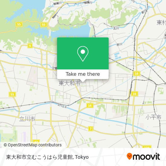 東大和市立むこうはら児童館 map