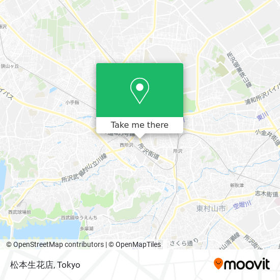 松本生花店 map