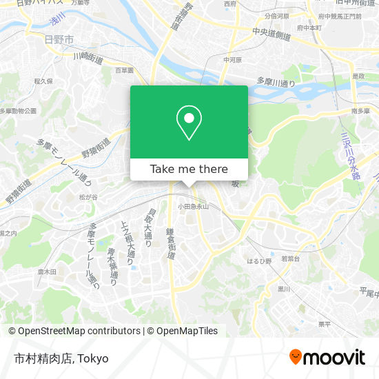 市村精肉店 map