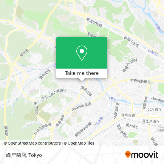 峰岸商店 map