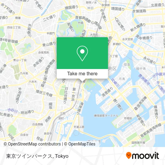 東京ツインパークス map