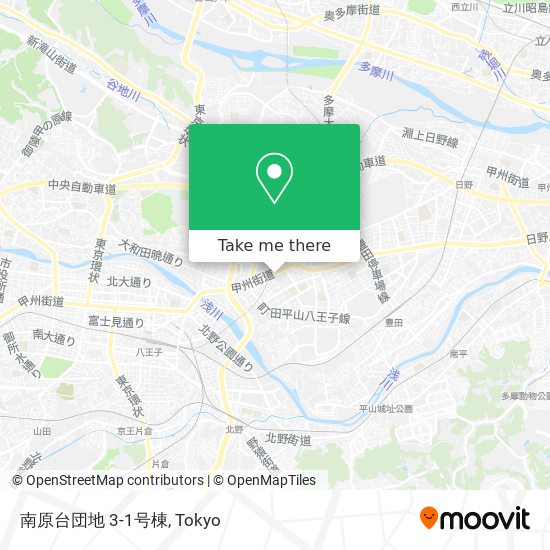 南原台団地 3-1号棟 map