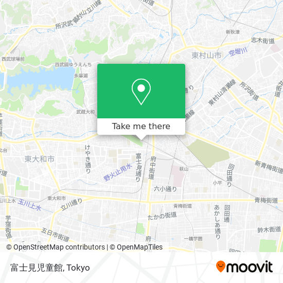 富士見児童館 map