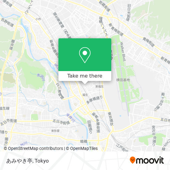 あみやき亭 map