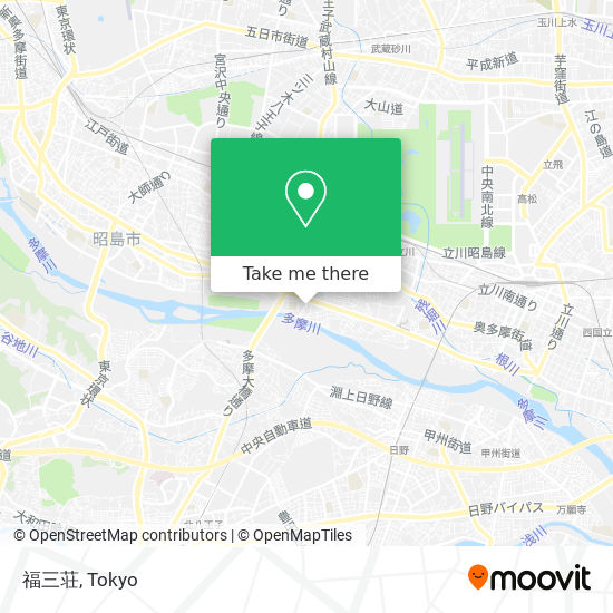 福三荘 map