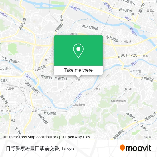 日野警察署豊田駅前交番 map