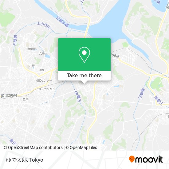 ゆで太郎 map