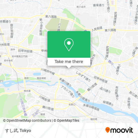 すし武 map