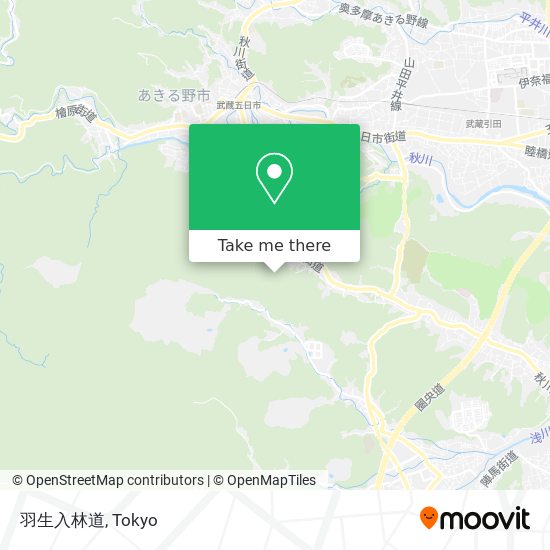 羽生入林道 map