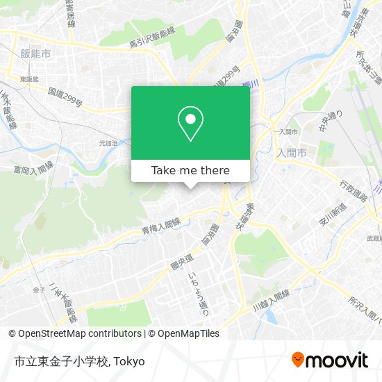 市立東金子小学校 map