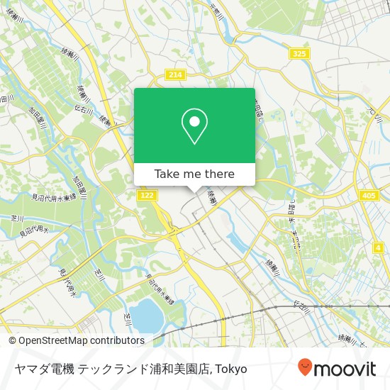 ヤマダ電機 テックランド浦和美園店 map