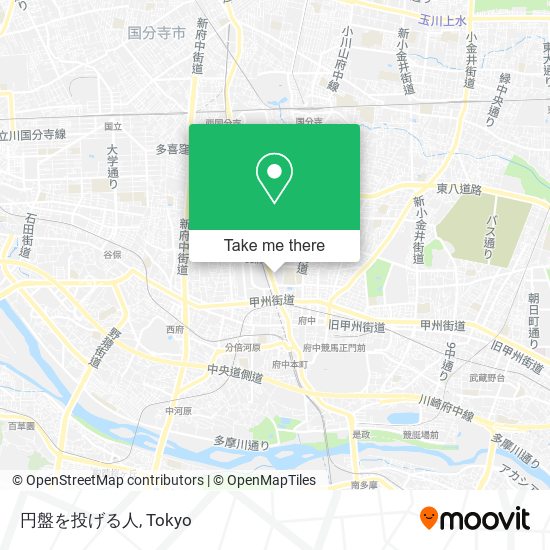 円盤を投げる人 map