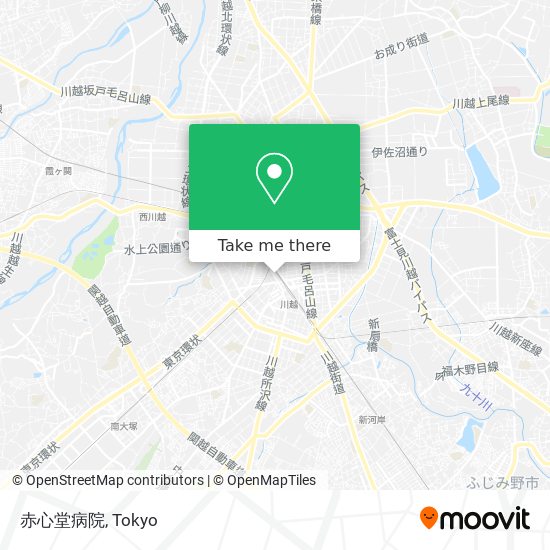 赤心堂病院 map