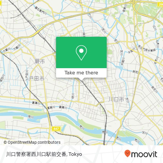 川口警察署西川口駅前交番 map