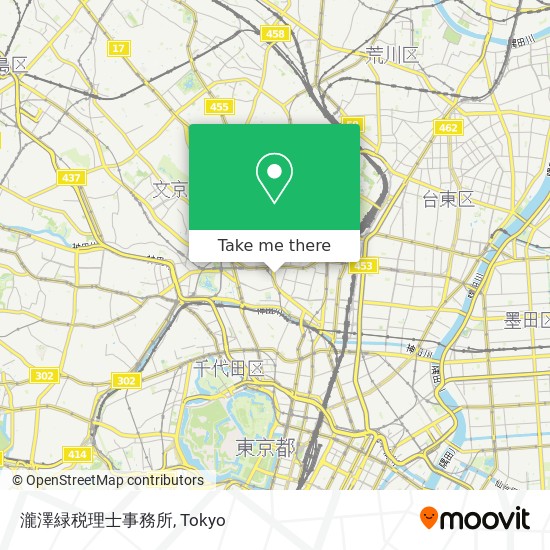 瀧澤緑税理士事務所 map
