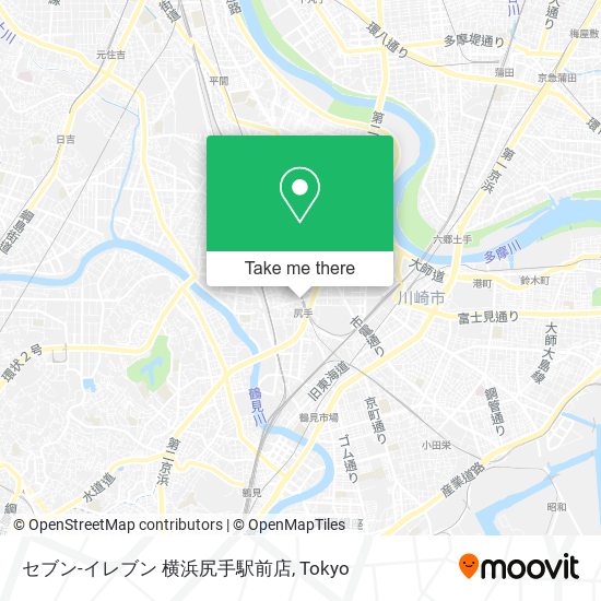 セブン-イレブン 横浜尻手駅前店 map