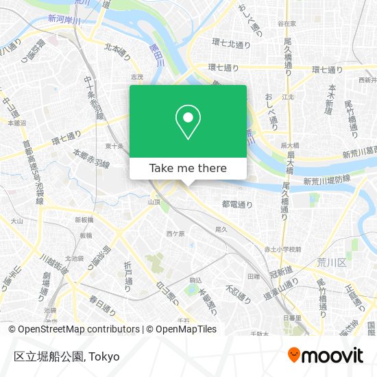 区立堀船公園 map