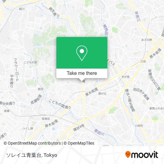 ソレイユ青葉台 map