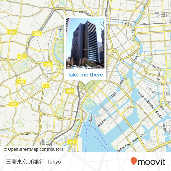 三菱東京Ufj銀行 map