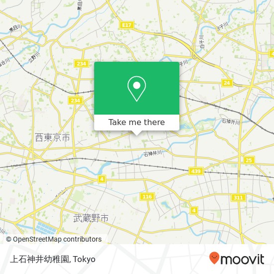 上石神井幼稚園 map