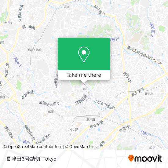 長津田3号踏切 map