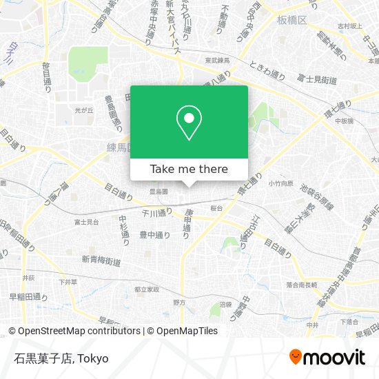 石黒菓子店 map