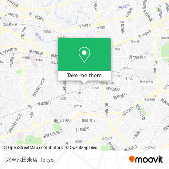 水車池田米店 map
