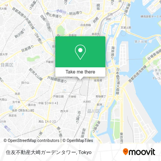 住友不動産大崎ガーデンタワー map