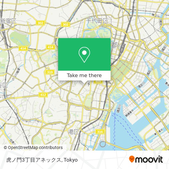 虎ノ門3丁目アネックス map