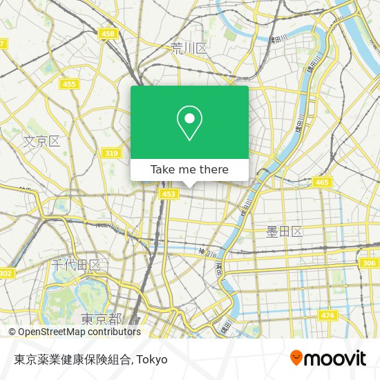 東京薬業健康保険組合 map