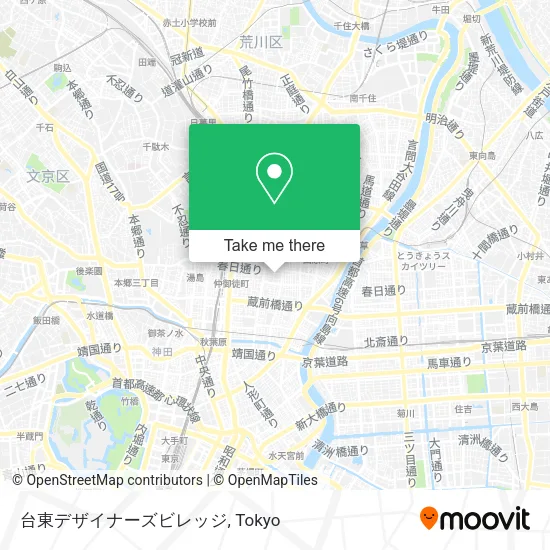 台東デザイナーズビレッジ map