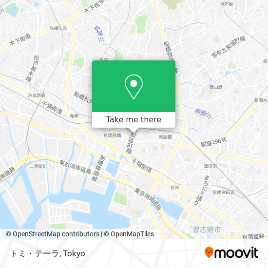 トミ・テーラ map