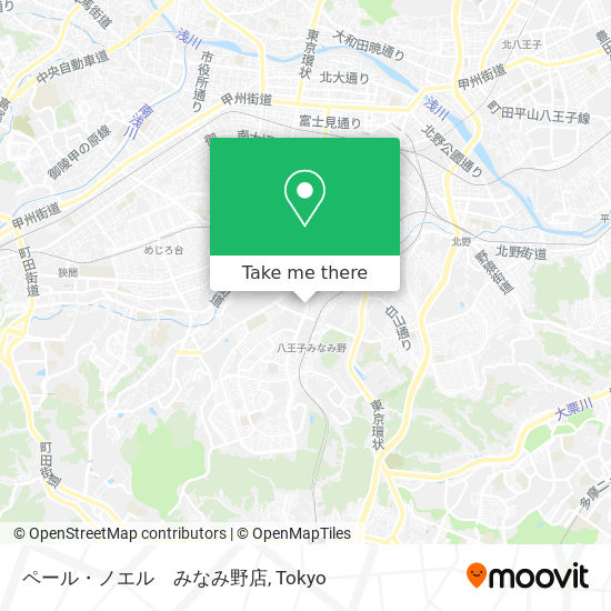 ペール・ノエル　みなみ野店 map