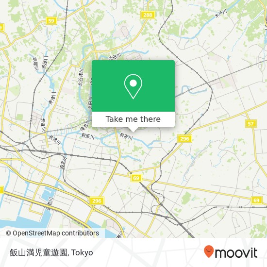 飯山満児童遊園 map