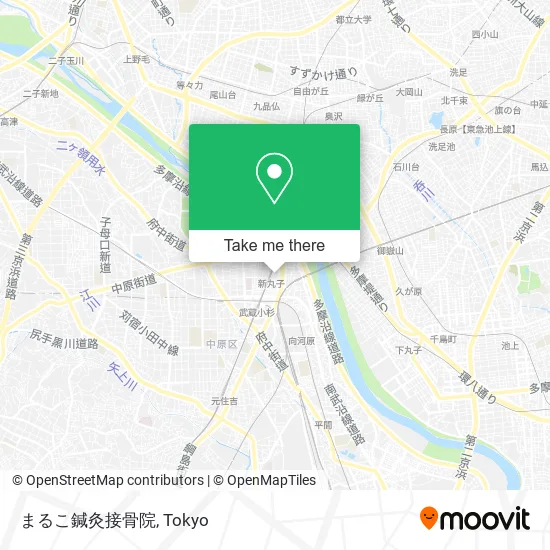 まるこ鍼灸接骨院 map