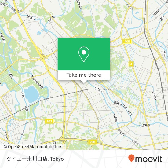 ダイエー東川口店 map