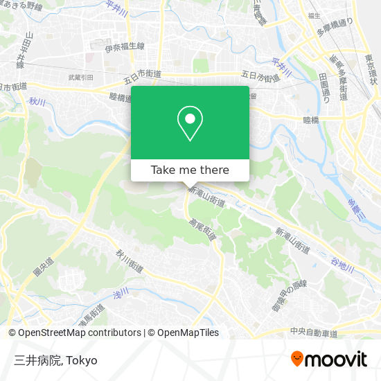 三井病院 map