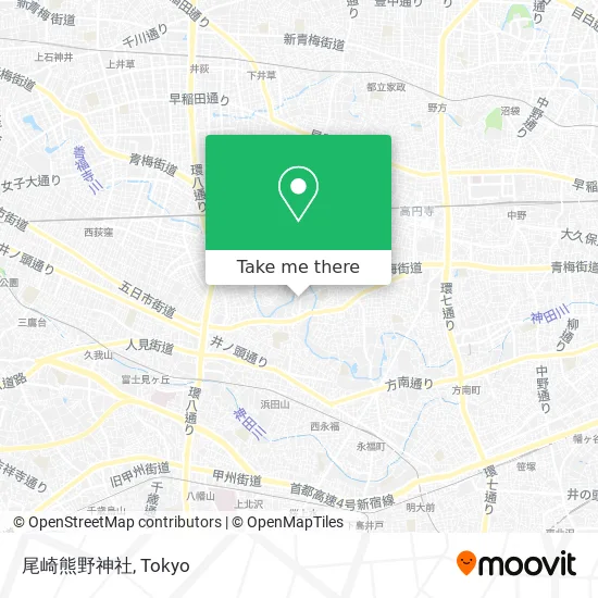 尾崎熊野神社 map