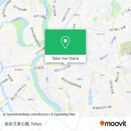 新萩児童公園 map
