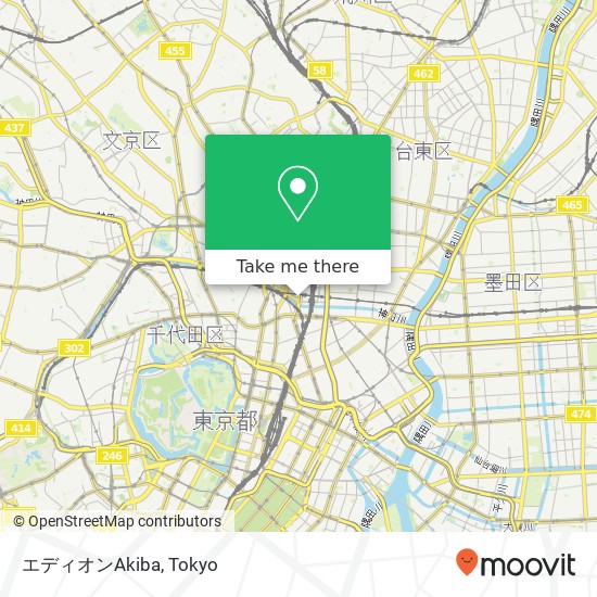 エディオンAkiba map